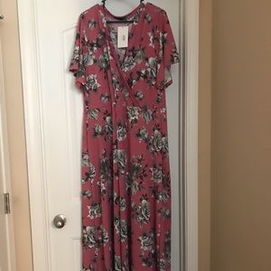 Glitzy Girlz maxi floral